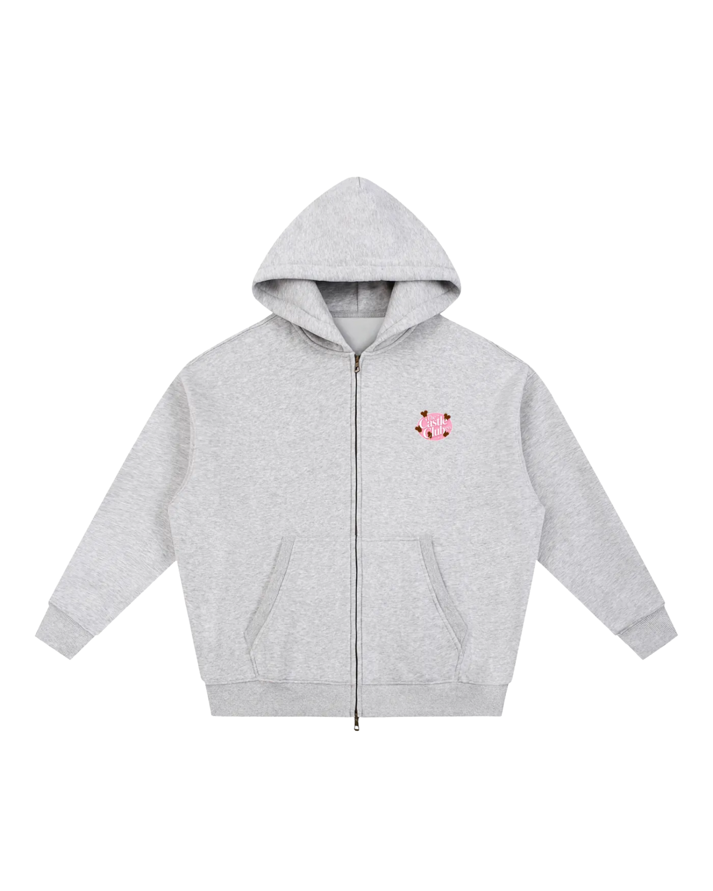 Coffee and Park Days Social Club Double zip hoodie