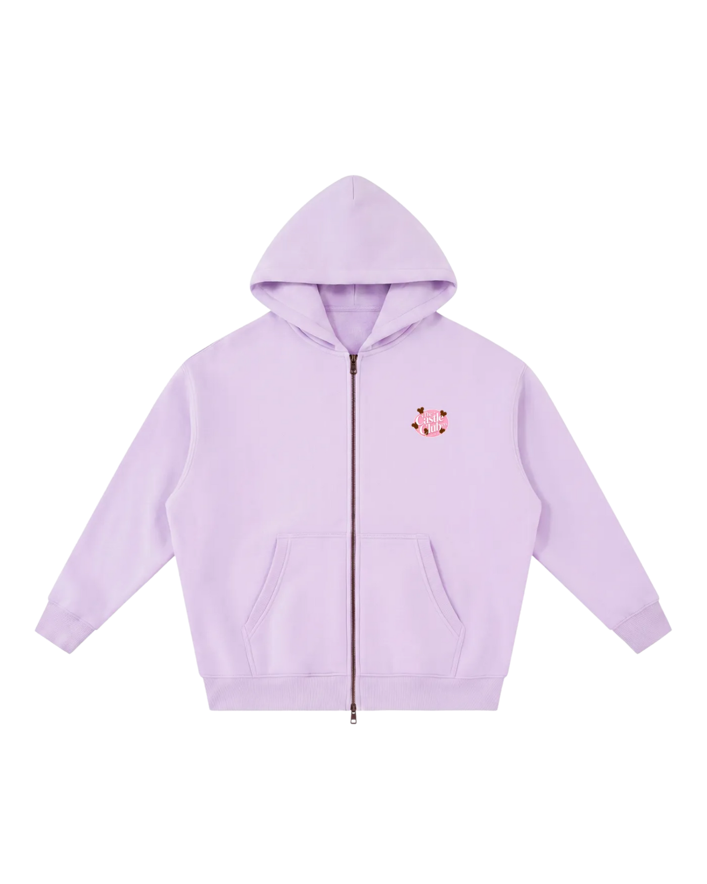 Coffee and Park Days Social Club Double zip hoodie