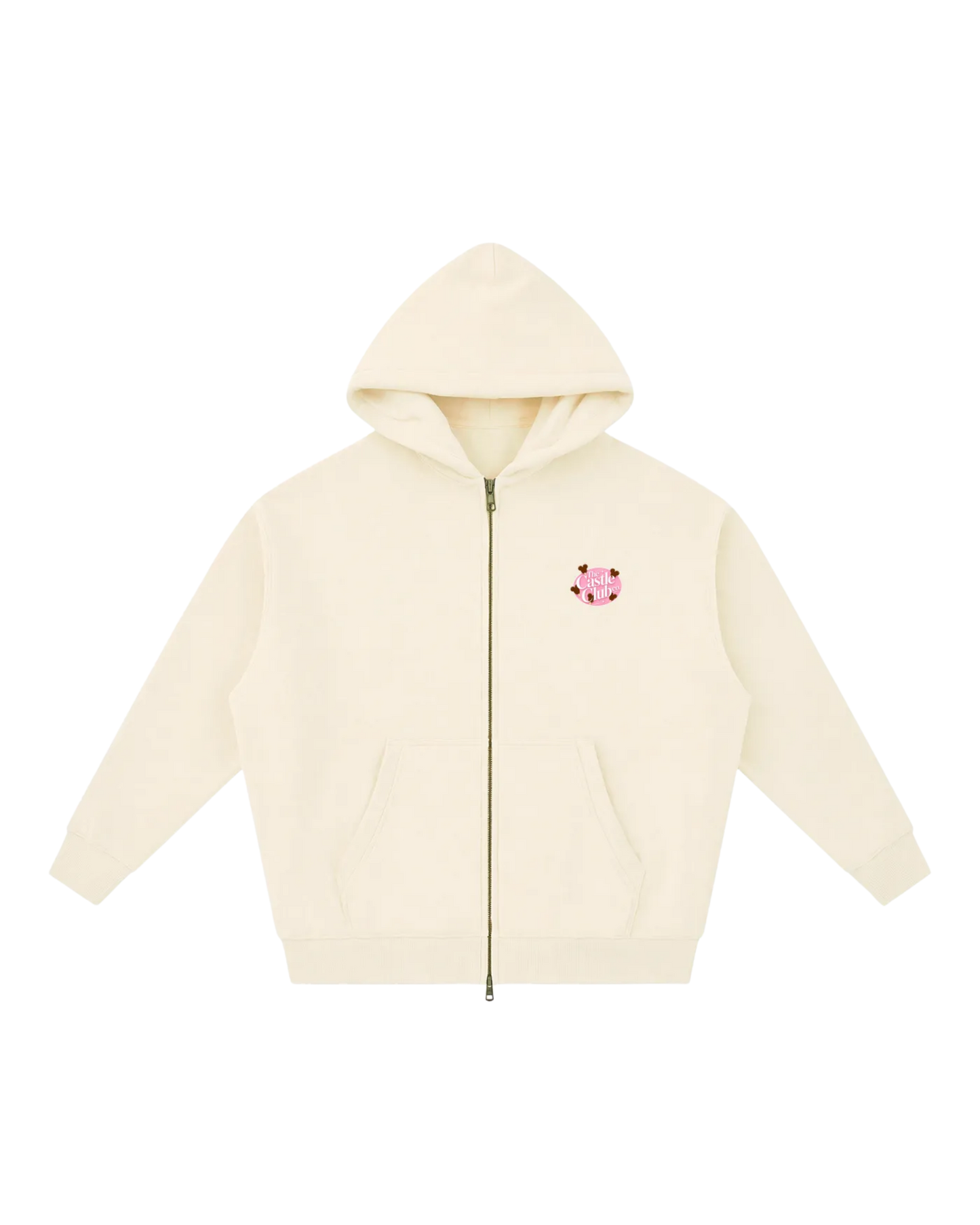 Coffee and Park Days Social Club Double zip hoodie