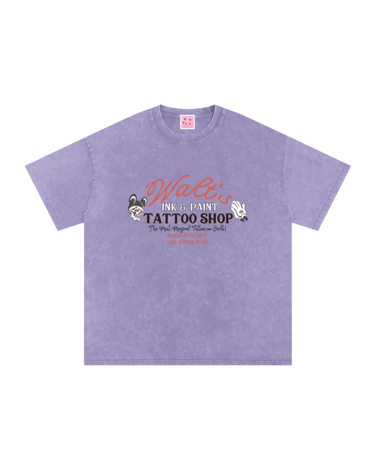 The Happiest Tattoo Shop (Dark Print Text)