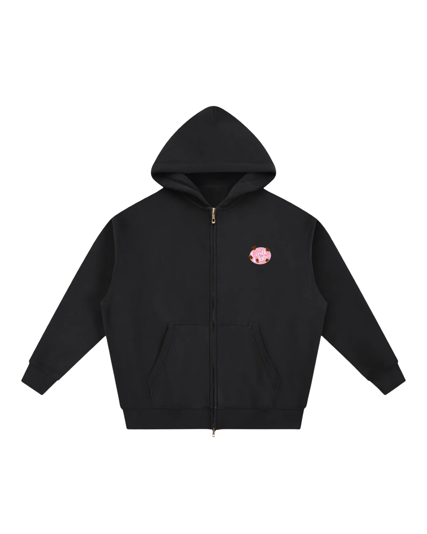 Coffee and Park Days Social Club Double zip hoodie