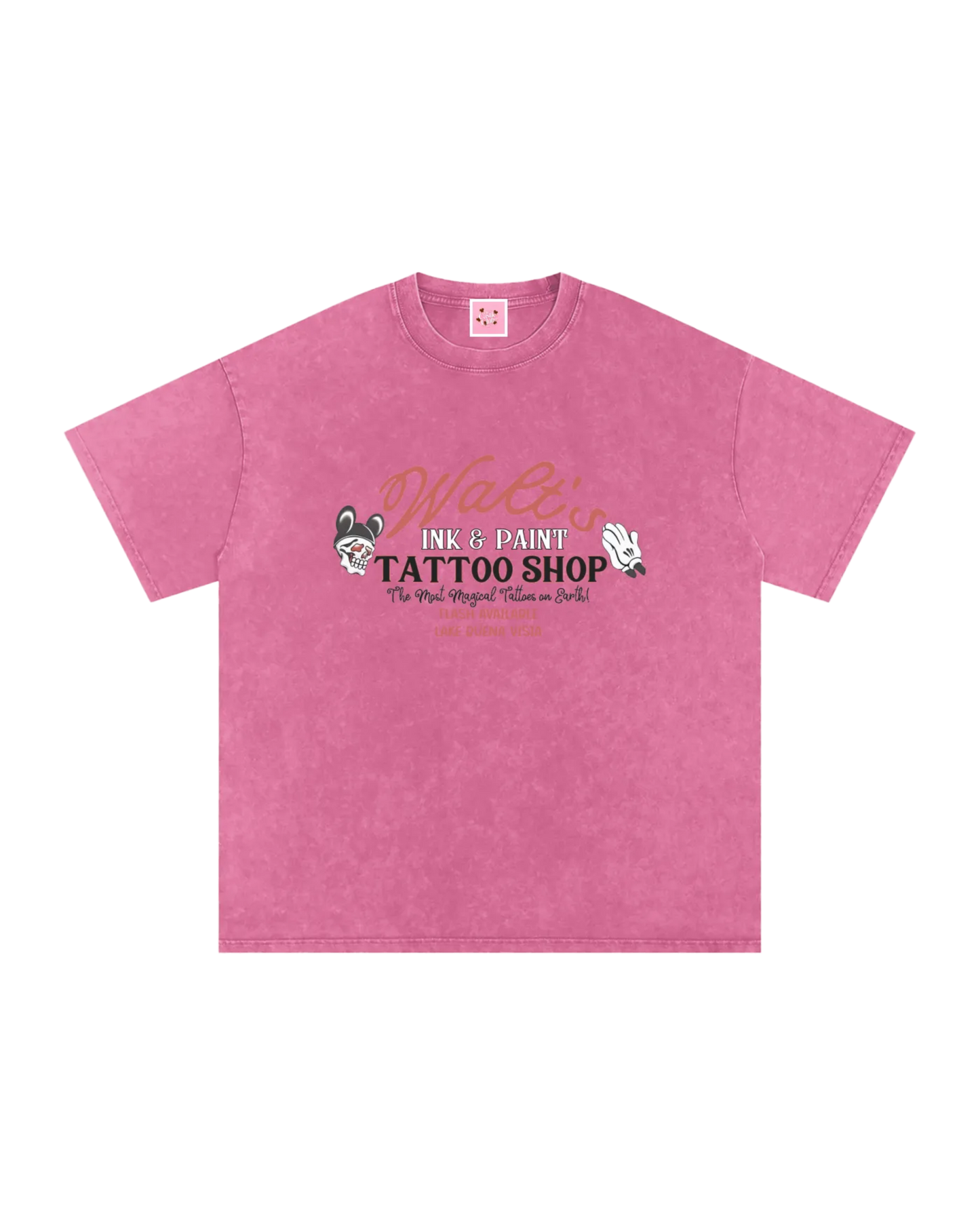 The Happiest Tattoo Shop (Dark Print Text)